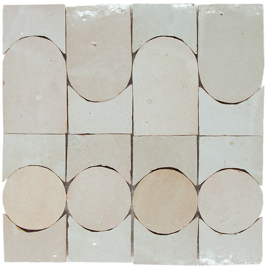 SAM Zellige Ecru Soleil