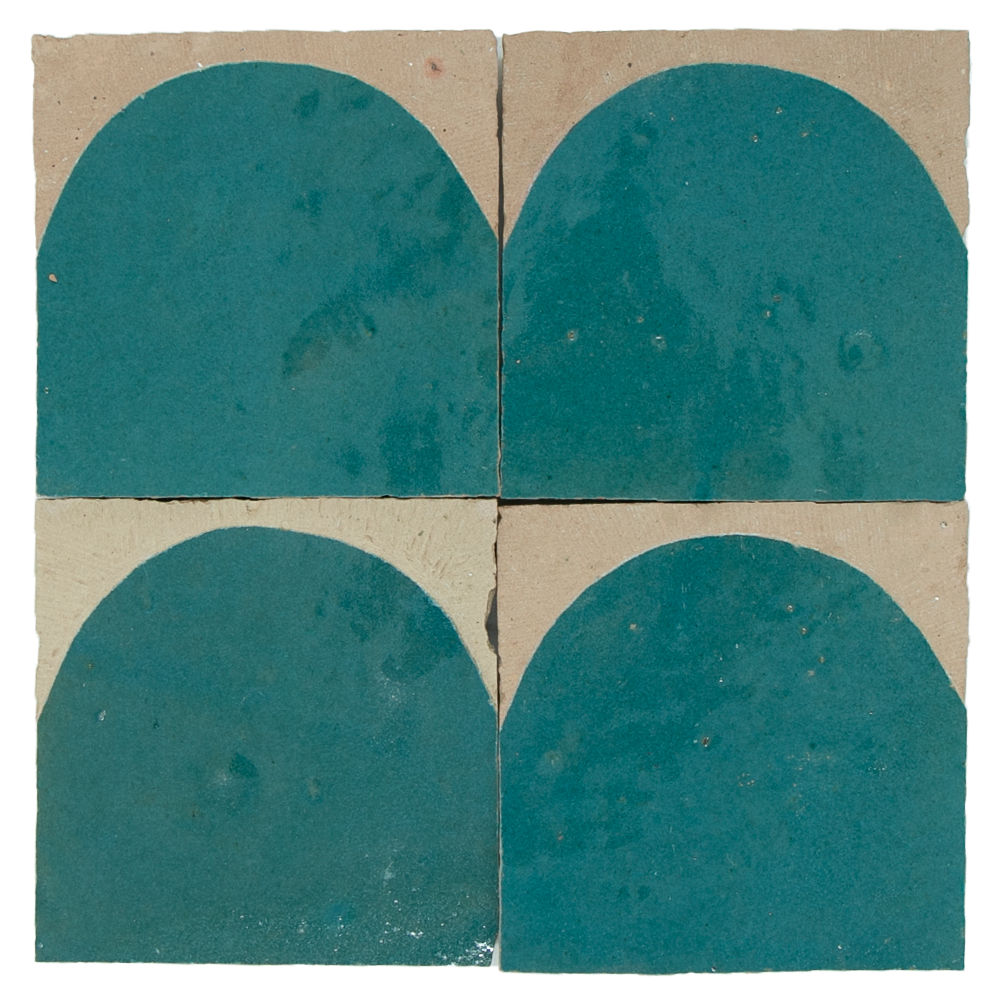 Zellige Luna Atlas Petrol