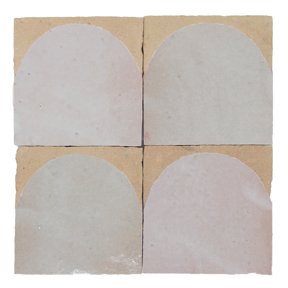 Zellige Luna Gris Rose