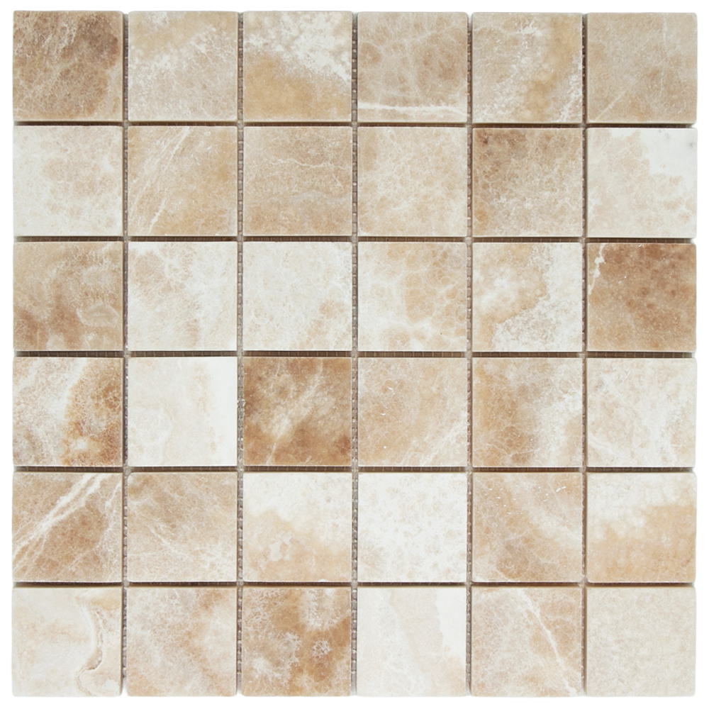 Mosaic Square Cream Onyx