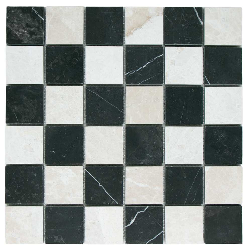 Mosaic Square Bottocino - Toros Black
