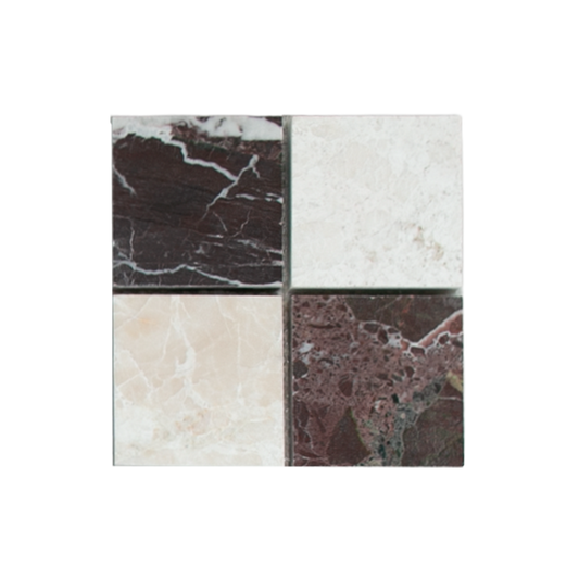 MINI SAM Mosaic Square Bottocino - Rosso Levanto