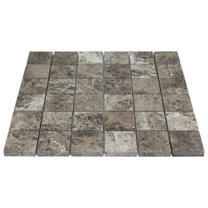 Mosaic Square Emperador Dark