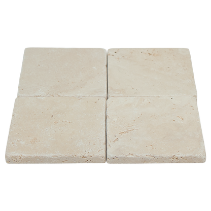 Brick Square 10 Light Travertine