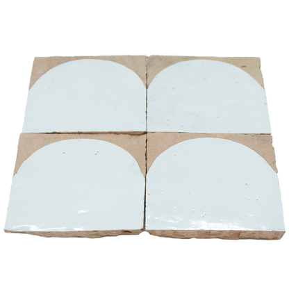 Zellige Luna Neige Blanc