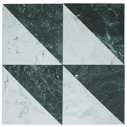 Wufto Diagonal White Green