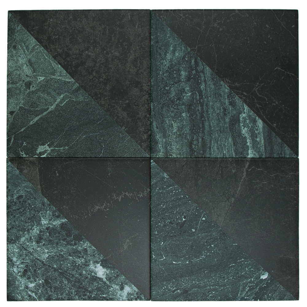 Wufto Diagonal Green Black