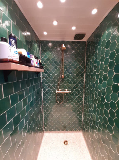 Zellige Atlas Petrol Poisson Echelles