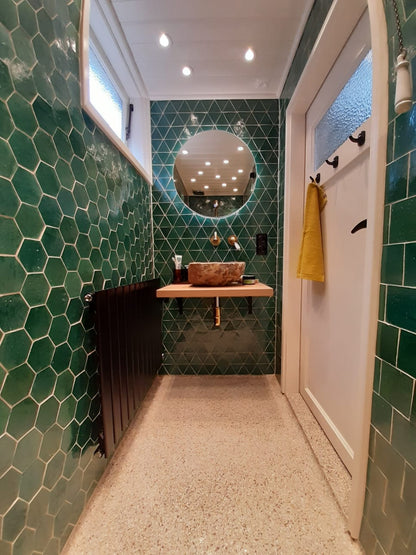 Zellige Atlas Petrol Hexagone