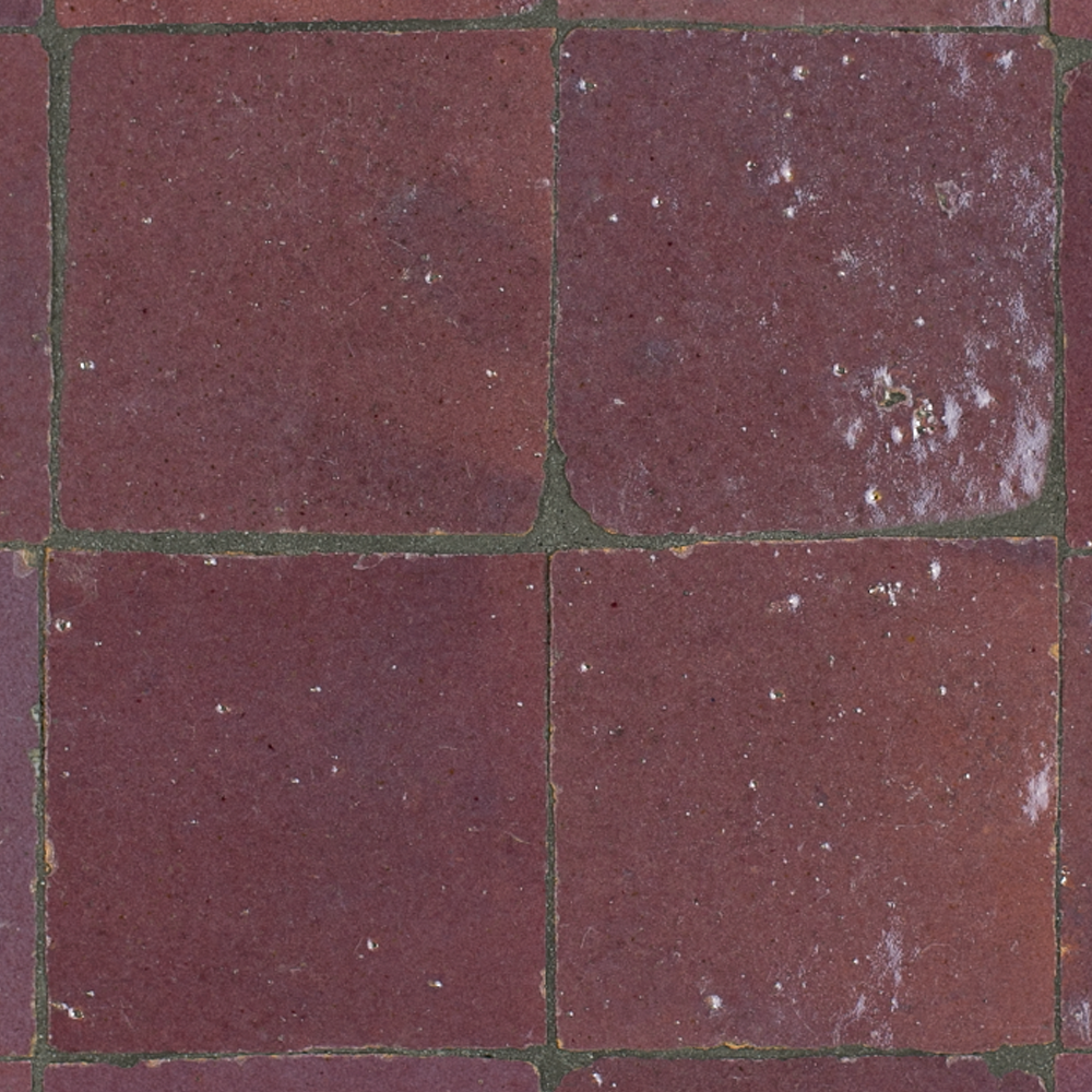 Zellige Aubergine Clair