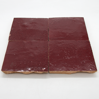 Zellige Bordeaux Rouge