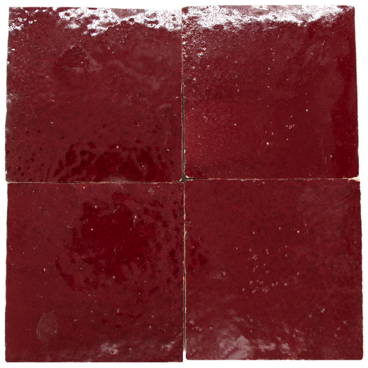 Zellige Bordeaux Rouge