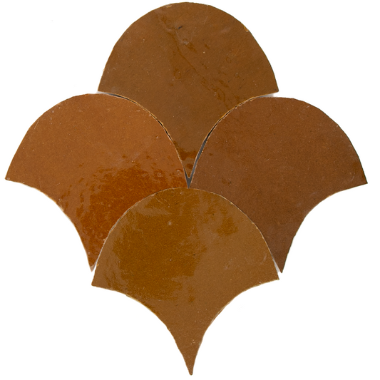 Zellige Caramel Poisson Echelles