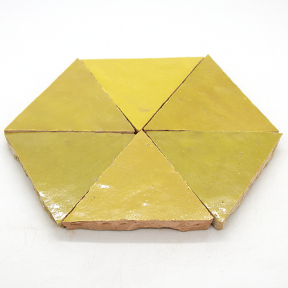 Zellige Citron Triangle