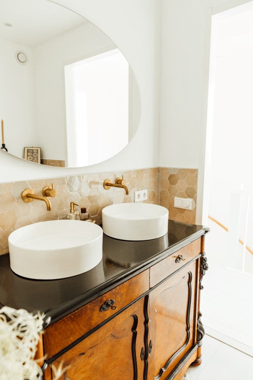 Zellige Ecru Hexagone