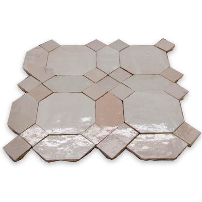 Zellige Gris Rose D'Art