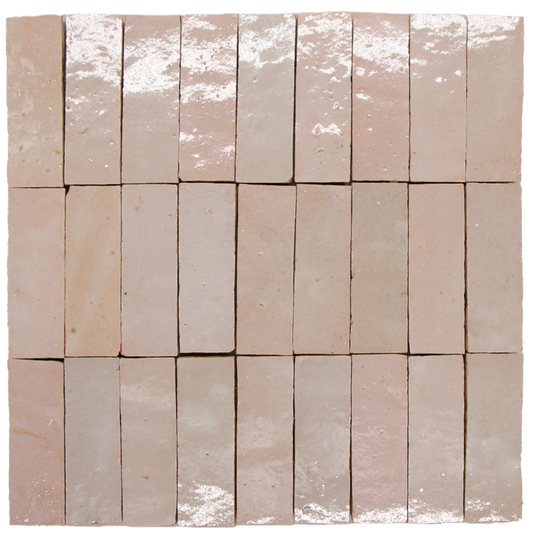 Zellige Gris Rose Kitkat