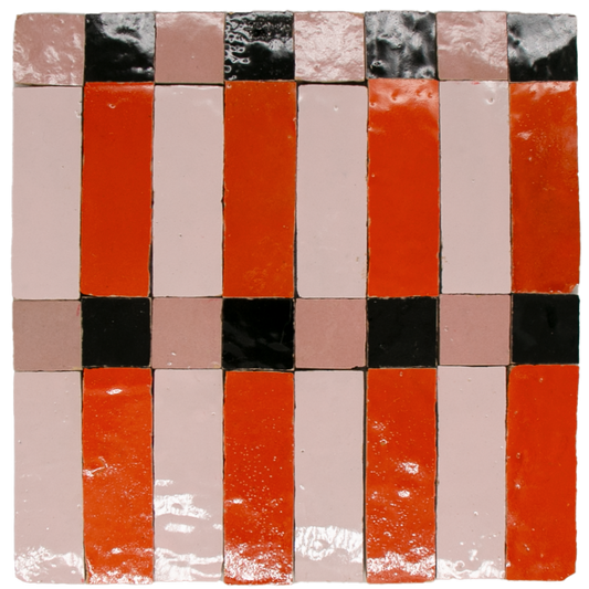 SAM Zellige Metropole Rose Orange
