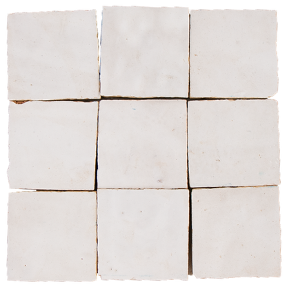 Zellige Neige Blanc