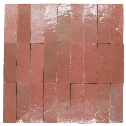 SAM Zellige Rose Rouge KitKat