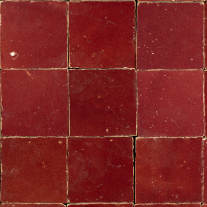 Zellige Bordeaux Rouge