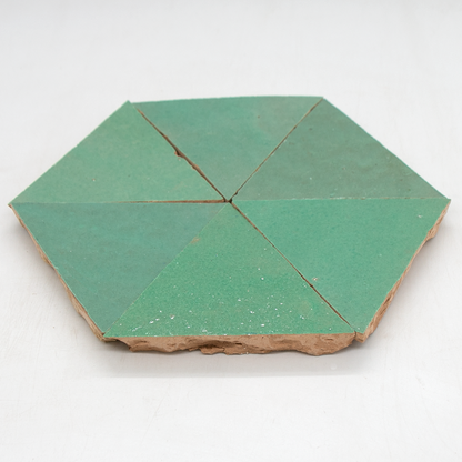 Zellige Turquoise Triangle