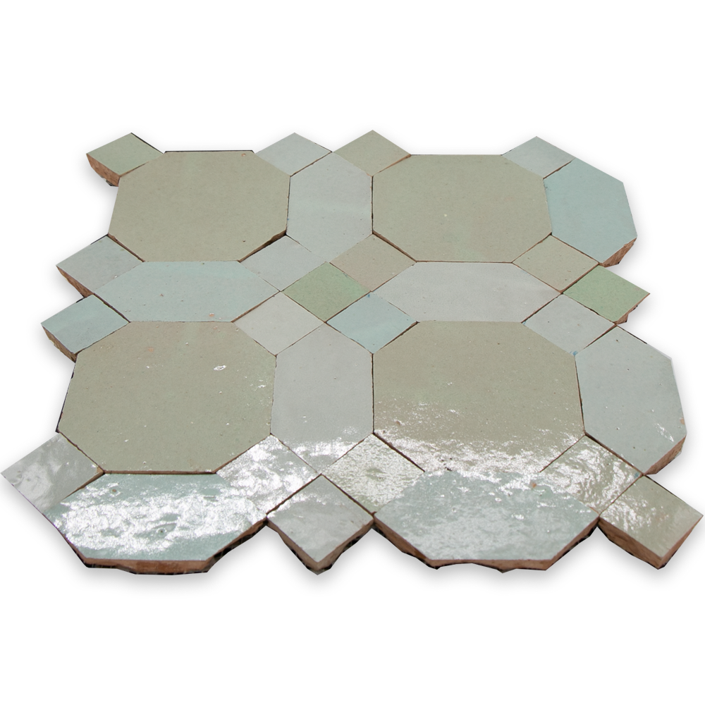 Zellige Vert Clair D'Art