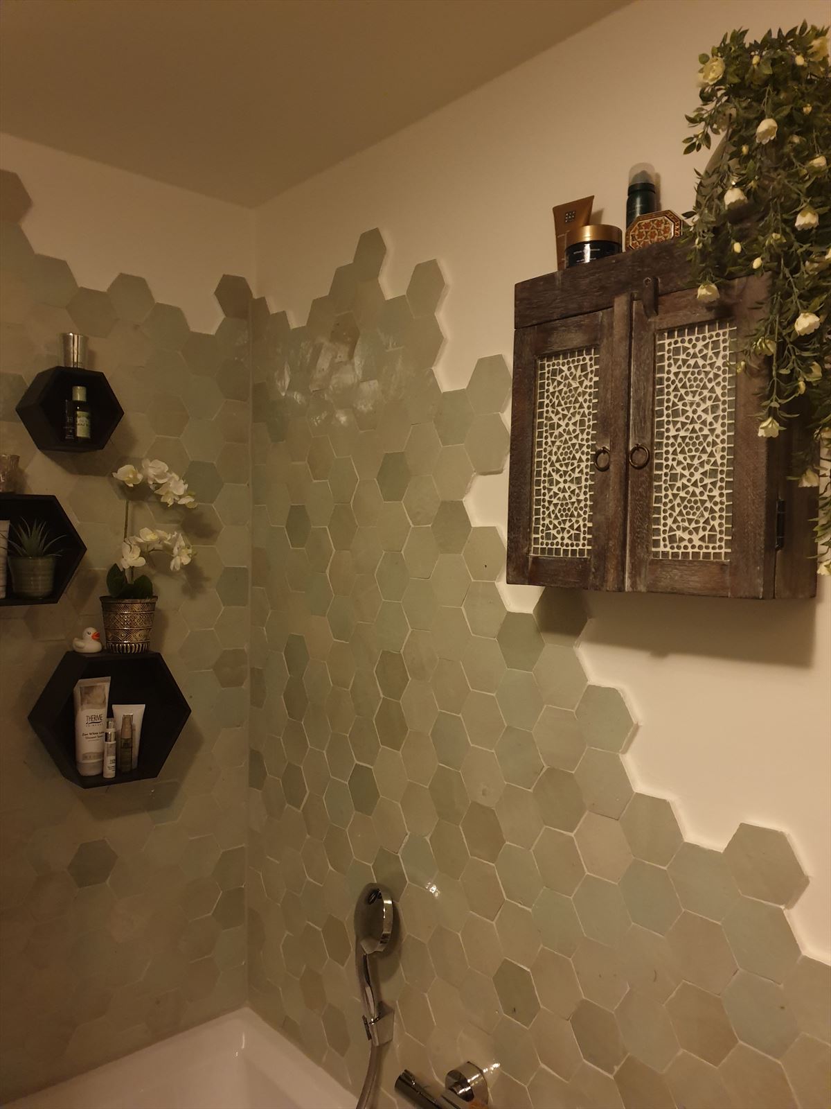 Zellige Vert Clair Hexagone