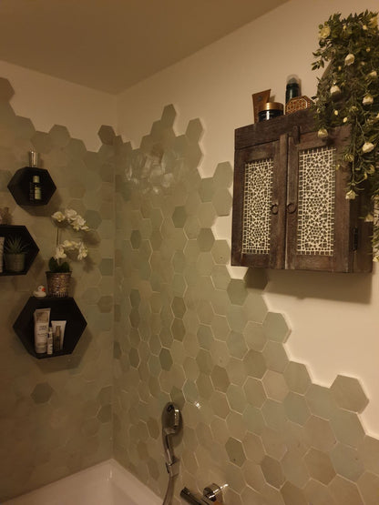 Zellige Vert Clair Hexagone