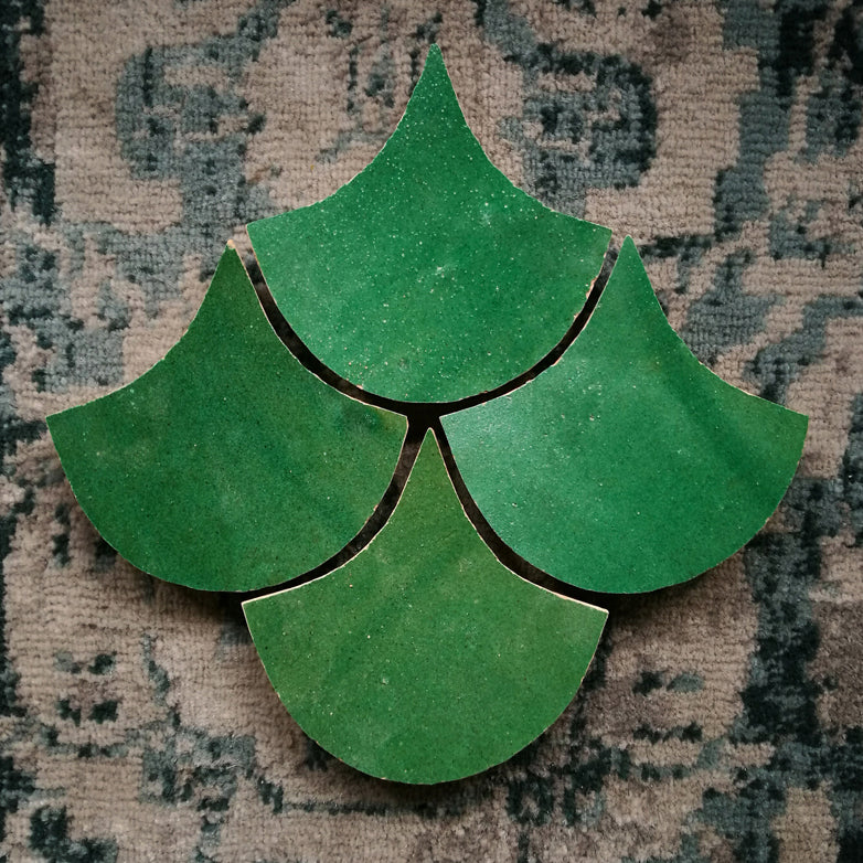 Zellige Vert Foncee