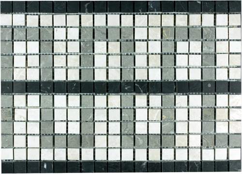 SAM Mosaic Border Pattern Bottocino