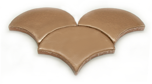 SAM Escama Metalizado Bronze