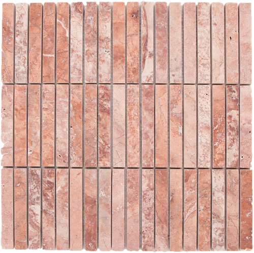 SAM Mosaic KitKat Red Travertine