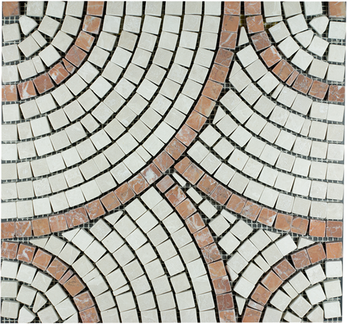 SAM Mosaic Circle Bottocino