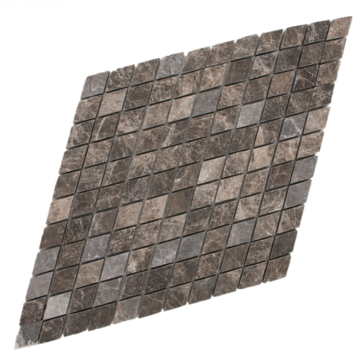 Mosaic Diamond Emperador Dark