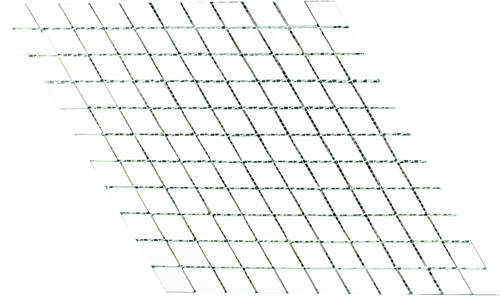SAM Mosaic Diamond Dolomit White