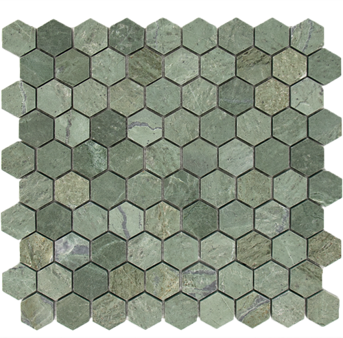 SAM Mosaic Hexagon Plain Green Light