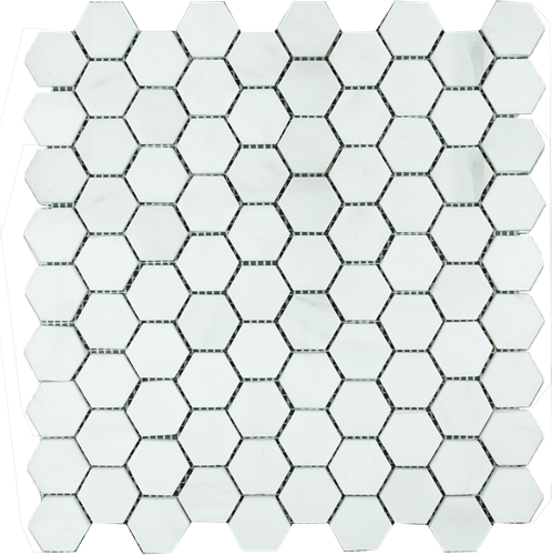 SAM Mosaic Hexagon Plain Dolomit