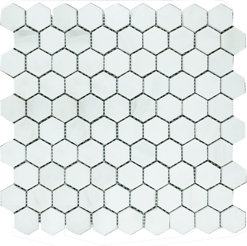 SAM Mosaic Hexagon Plain Dolomit