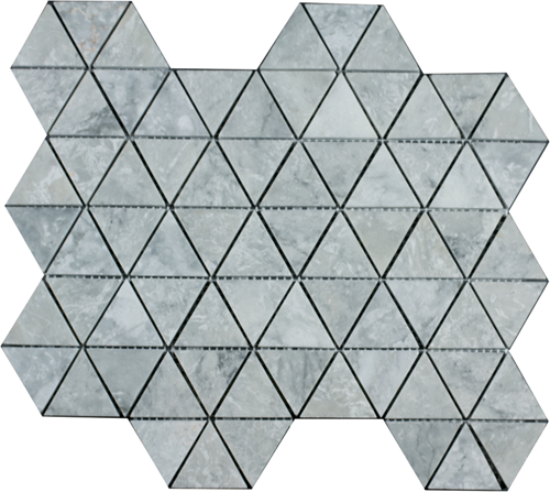 SAM Mosaic Triangle Silver Shadow