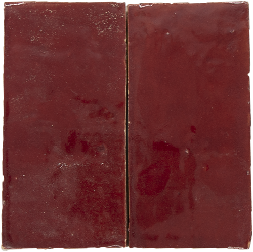 Platta Bordeaux Rouge 10x10cm