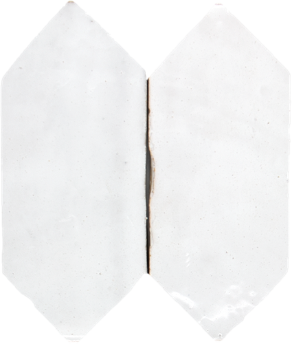 Platta Neige Blanc Art Deco