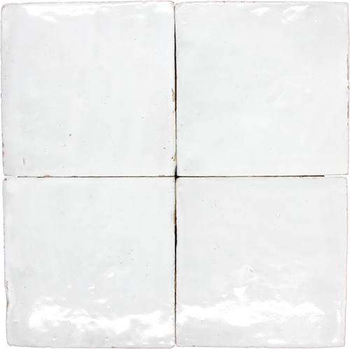 Platta Neige Blanc 13x13cm
