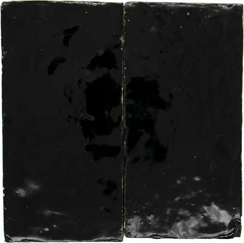 Platt Noir 7.5x15cm