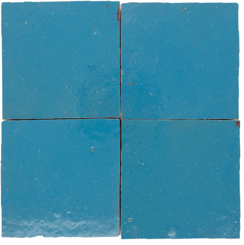 SAM Zellige Bleu Ciel 10x10cm