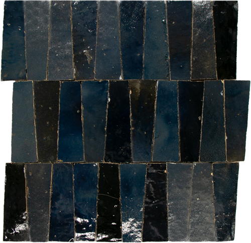 SAM Zellige Bleu Nuit Trapeze