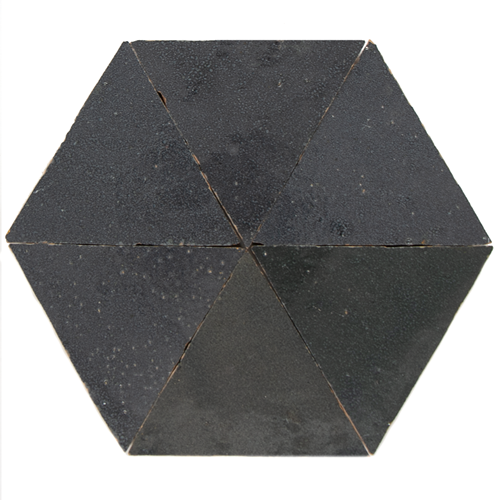Zellige Charcoal Triangle