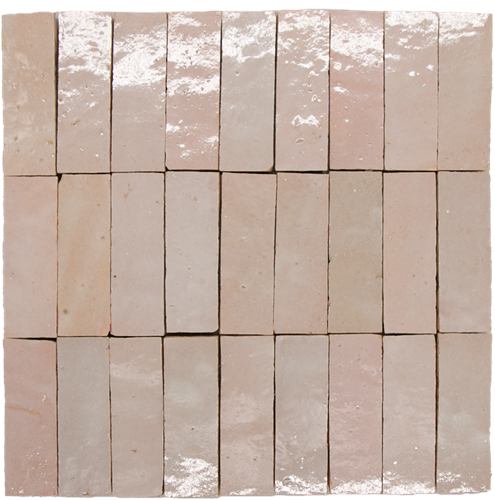 Zellige Gris Rose Kitkat
