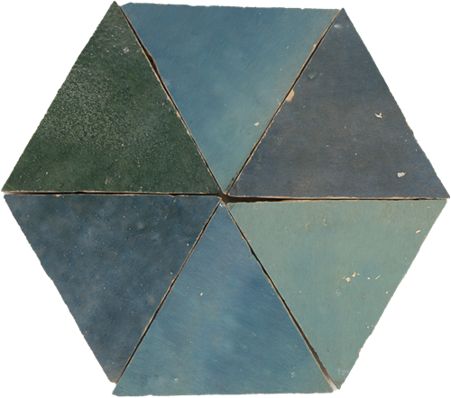 SAM Zellige Jean Triangle