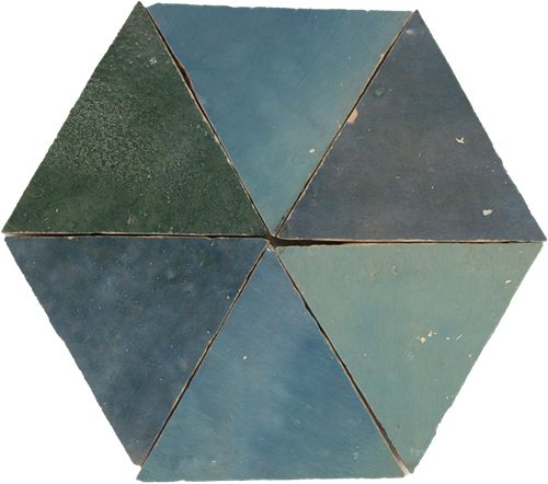 Zellige Jean Triangle